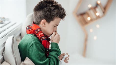 halsfluss barn andning